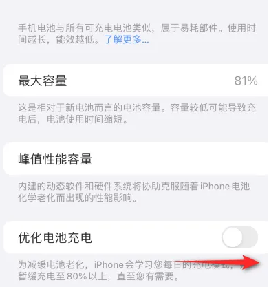 康马苹果15维修分享iPhone15充电到80%就充不进电了怎么办 